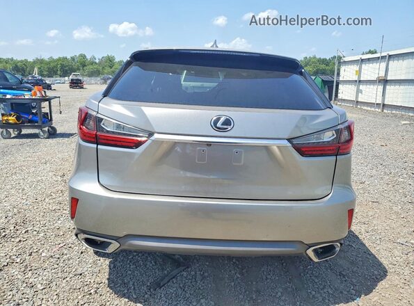2T2BZMCA0HC135132 2017 LEXUS RX Gray Rear view