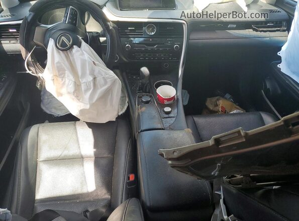 2T2BZMCA0HC135132 2017 LEXUS RX Gray Dashboard view