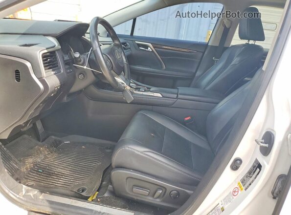2T2BZMCA0KC201296 2019 LEXUS RX White Widok wnętrza z przodu