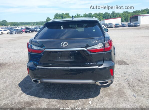 2T2BZMCA1GC011885 2016 LEXUS RX 350 Black 
