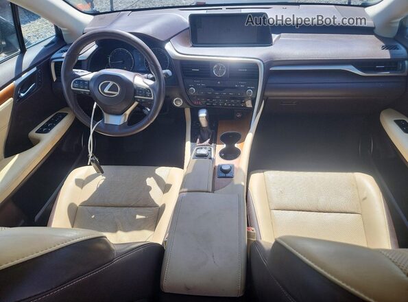 2T2BZMCA1HC064684 2017 LEXUS RX Black Dashboard view