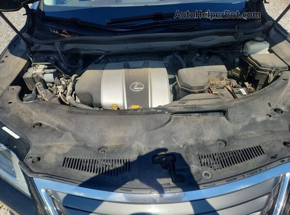 2T2BZMCA1HC064684 2017 LEXUS RX Black Engine compartment view