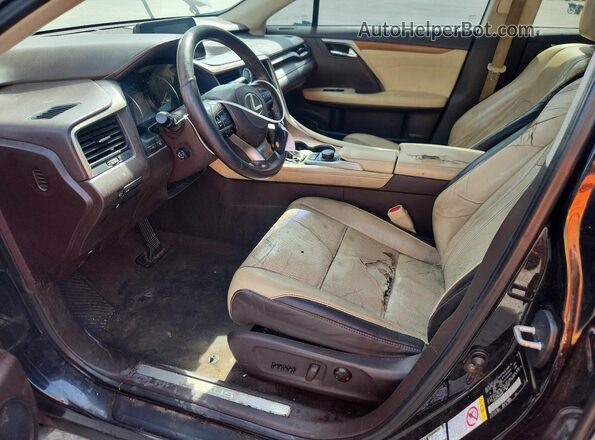 2T2BZMCA1HC069867 2017 LEXUS RX Black Front interior view