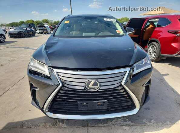2T2BZMCA1HC069867 2017 LEXUS RX Black Front view