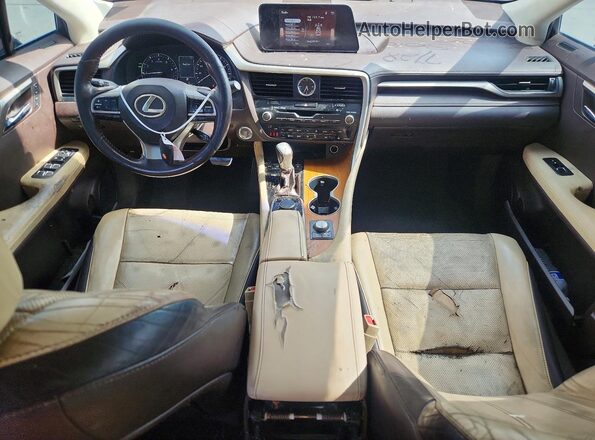 2T2BZMCA1HC069867 2017 LEXUS RX Black Dashboard view