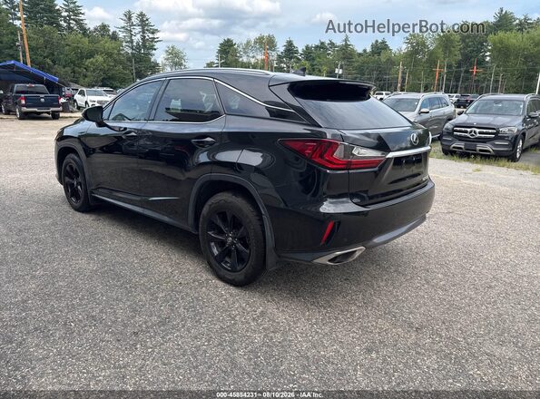 2T2BZMCA1HC072851 2017 LEXUS RX 350 Black Задня ліва чверть