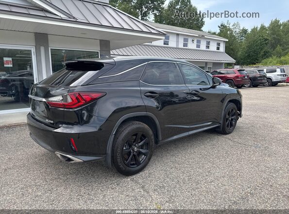 2T2BZMCA1HC072851 2017 LEXUS RX 350 Black Задня права чверть