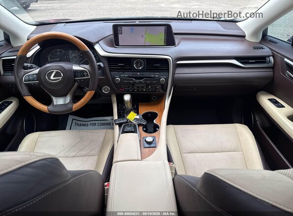 2T2BZMCA1HC072851 2017 LEXUS RX 350 Black Вид спереду