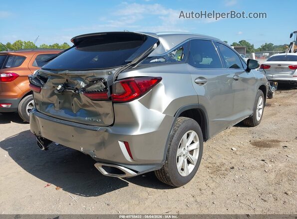 2T2BZMCA1HC073126 2017 LEXUS RX 350 Silver Հետևի աջ