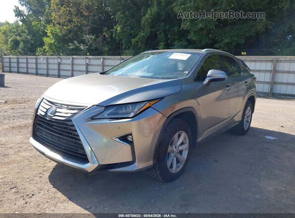 2T2BZMCA1HC073126 2017 LEXUS RX 350 Silver Առջևի ձախ երեք քառորդ տեսարան