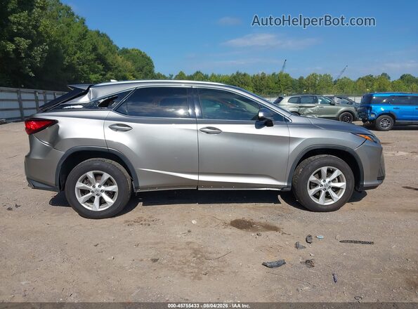 2T2BZMCA1HC073126 2017 LEXUS RX 350 Silver Սալոնի հետևի տեսք