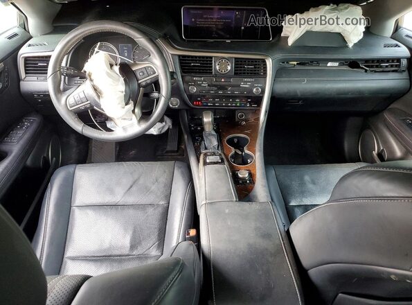 2T2BZMCA1HC076639 2017 LEXUS RX Желто-коричневый Вид панели приборов