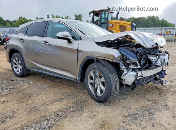 2T2BZMCA1HC076639 2017 LEXUS RX Желто-коричневый Передняя правая четверть