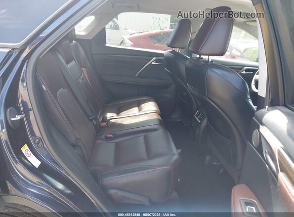 2T2BZMCA1HC130148 2017 LEXUS RX 350 Blue VIN კოდის სტიკერის ხედი