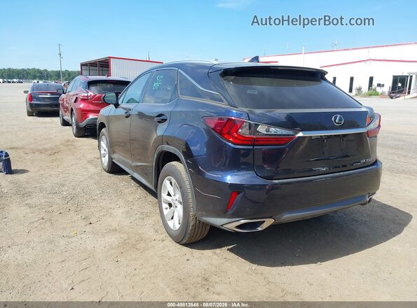 2T2BZMCA1HC130148 2017 LEXUS RX 350 Blue უკანა მარცხენა