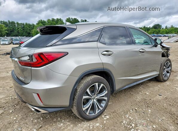 2T2BZMCA1JC152060 2018 LEXUS RX Silver Rear right