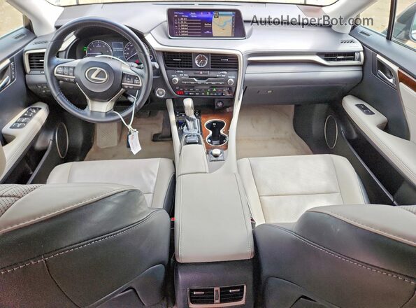 2T2BZMCA1JC152060 2018 LEXUS RX Silver Dashboard view