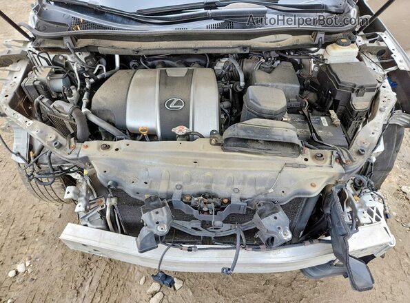 2T2BZMCA1JC152060 2018 LEXUS RX Silver Engine compartment view