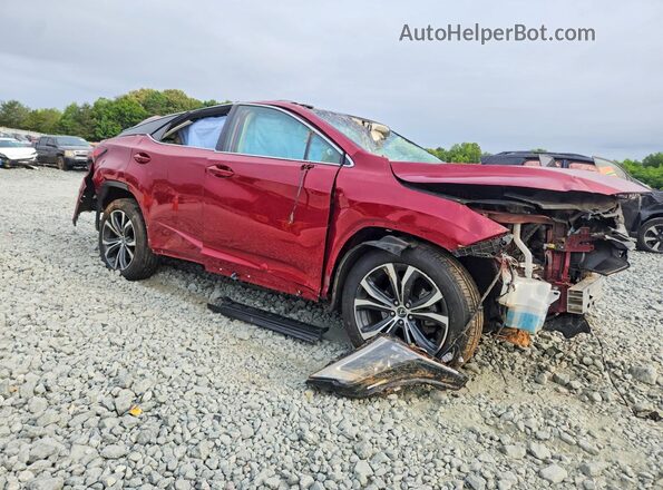 2T2BZMCA1JC163138 2018 LEXUS RX Red Delantero derecho