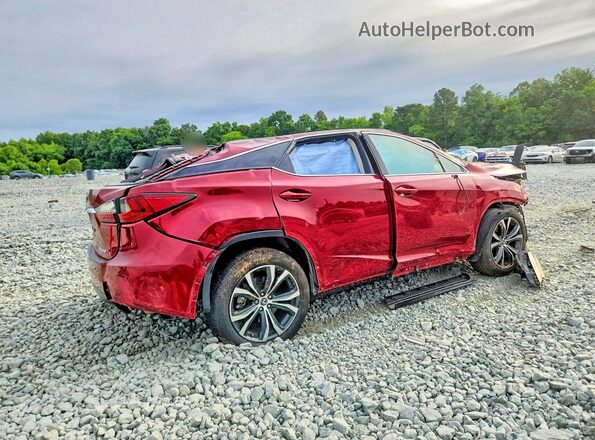 2T2BZMCA1JC163138 2018 LEXUS RX Red Trasero derecho