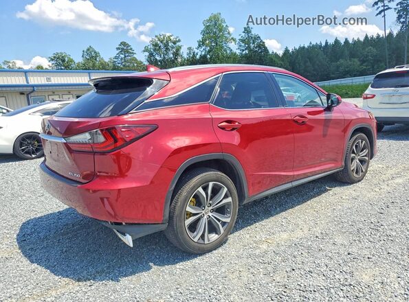 2T2BZMCA1KC176022 2019 LEXUS RX Red Հետևի աջ