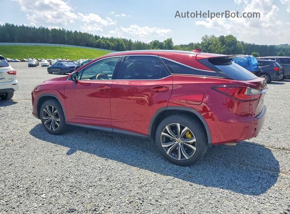 2T2BZMCA1KC176022 2019 LEXUS RX Red Հետևի ձախ