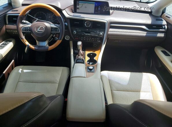2T2BZMCA1KC176022 2019 LEXUS RX Red Առջևի վահանակի տեսք
