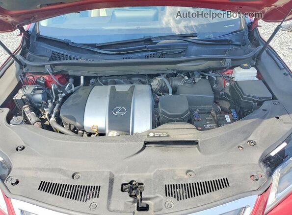 2T2BZMCA1KC176022 2019 LEXUS RX Red Շարժիչի բաժամունքի տեսք