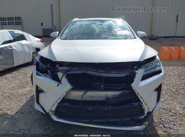 2T2BZMCA2GC007327 2016 LEXUS RX 350 White Vista del cuadro de instrumentos