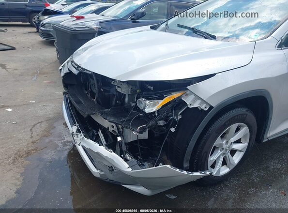 2T2BZMCA2GC010681 2016 LEXUS RX 350 Silver Front view