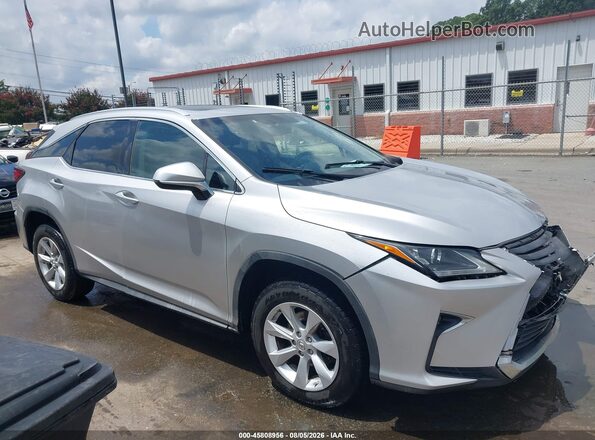 2T2BZMCA2GC010681 2016 LEXUS RX 350 Silver Rear interior view
