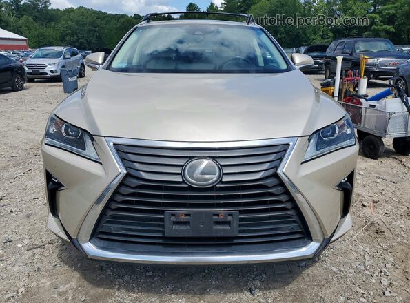 2T2BZMCA2GC025469 2016 LEXUS RX Beige Vista frontal