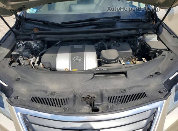 2T2BZMCA2GC025469 2016 LEXUS RX Beige Vista del compartimento del motor