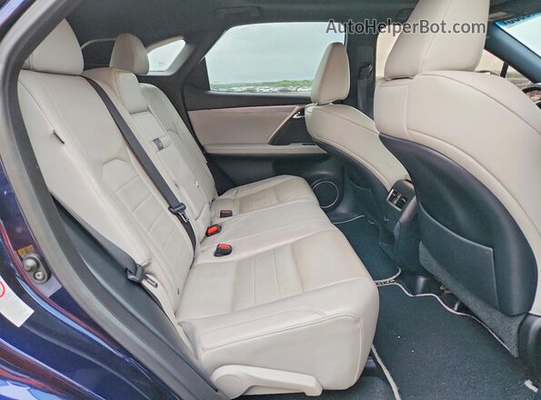 2T2BZMCA2HC106229 2017 LEXUS RX Синий Вид задней части салона
