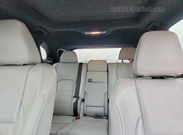 2T2BZMCA2HC106229 2017 LEXUS RX Синий Вид задних сидений