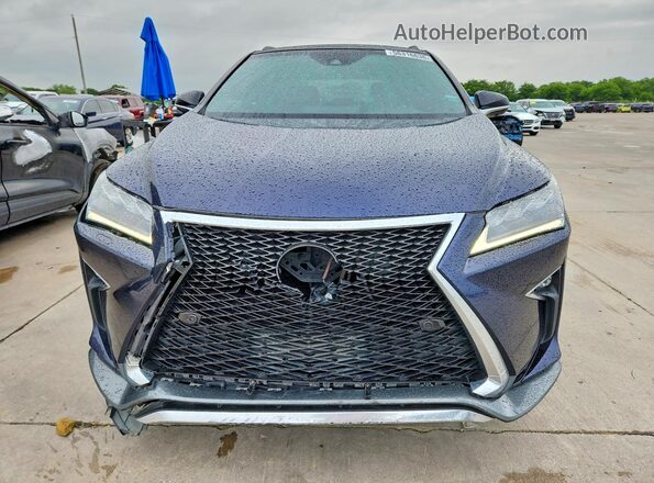 2T2BZMCA2HC106229 2017 LEXUS RX Синий Вид спереди