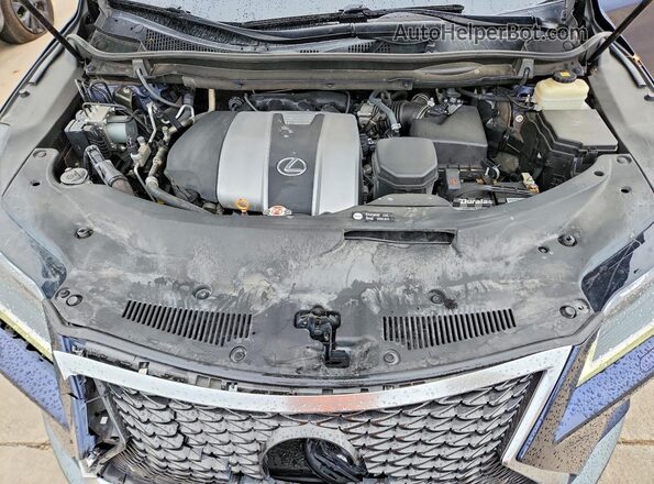 2T2BZMCA2HC106229 2017 LEXUS RX Синий Вид подкапотного пространства