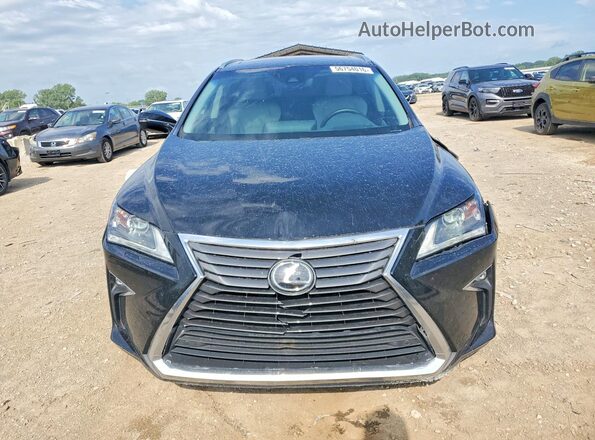 2T2BZMCA2HC119546 2017 LEXUS RX Black წინა ხედი