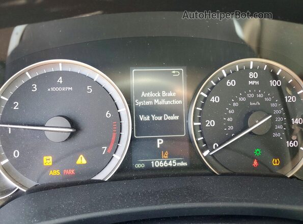 2T2BZMCA2HC119546 2017 LEXUS RX Black ხელსაწყოთა პანელის ხედი