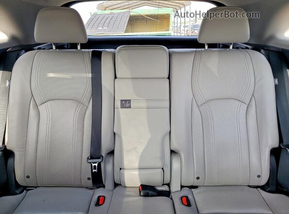 2T2BZMCA2HC119546 2017 LEXUS RX Black უკანა სავარძლების ხედი