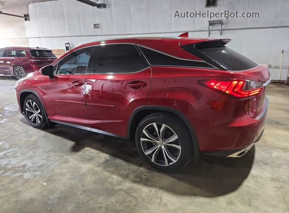 2T2BZMCA2HC124584 2017 LEXUS RX Burgundy უკანა მარცხენა