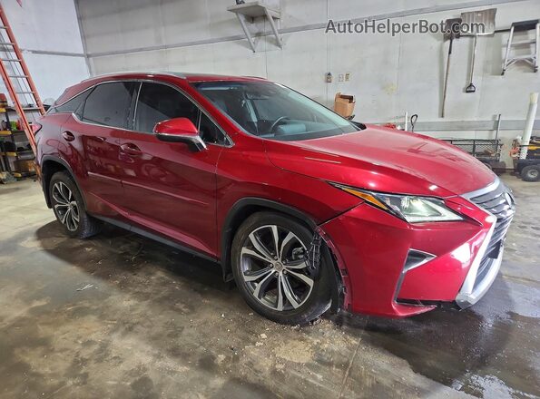 2T2BZMCA2HC124584 2017 LEXUS RX Burgundy წინა მარჯვენა