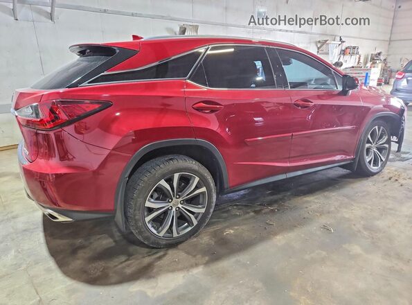 2T2BZMCA2HC124584 2017 LEXUS RX Burgundy უკანა მარჯვენა