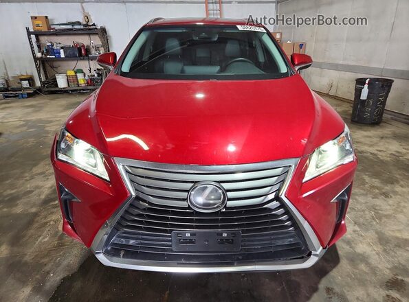 2T2BZMCA2HC124584 2017 LEXUS RX Burgundy წინა ხედი