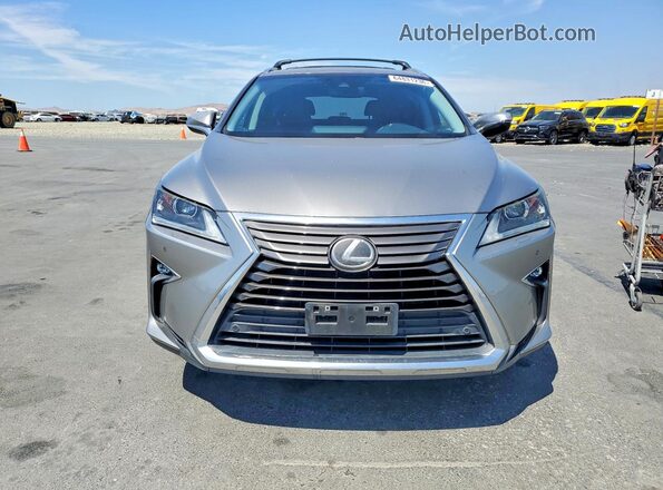 2T2BZMCA2HC131163 2017 LEXUS RX Gray Vista frontal