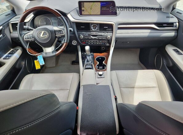 2T2BZMCA2JC141326 2018 LEXUS RX Black Dashboard view