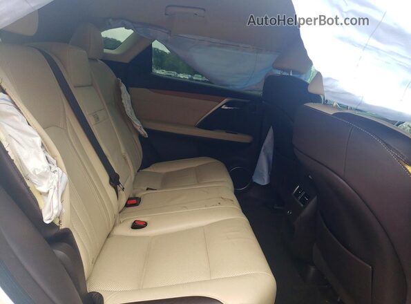 2T2BZMCA2KC189295 2019 LEXUS RX White Հետևի նստատեղերի տեսք