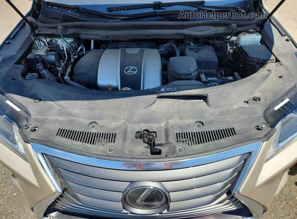 2T2BZMCA2KC209898 2019 LEXUS RX Beige Engine compartment view