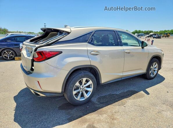 2T2BZMCA2KC209898 2019 LEXUS RX Beige Rear right