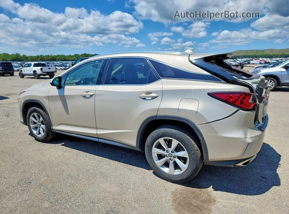 2T2BZMCA2KC209898 2019 LEXUS RX Beige Rear left
